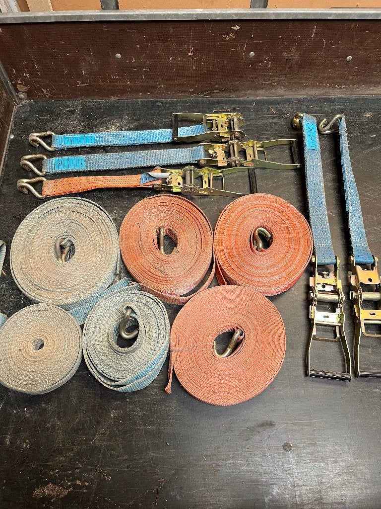 Sjorbanden en spanners, Ophalen, Gebruikt