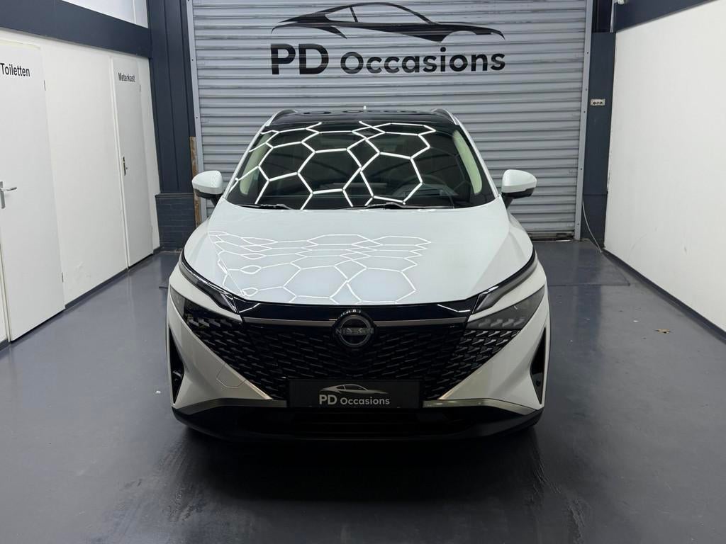 Nissan Qashqai 1.5 e-Power N-Connecta - Pano - Half leer - E, Zwart, Leder en Stof, Origineel Nederlands, Bedrijf