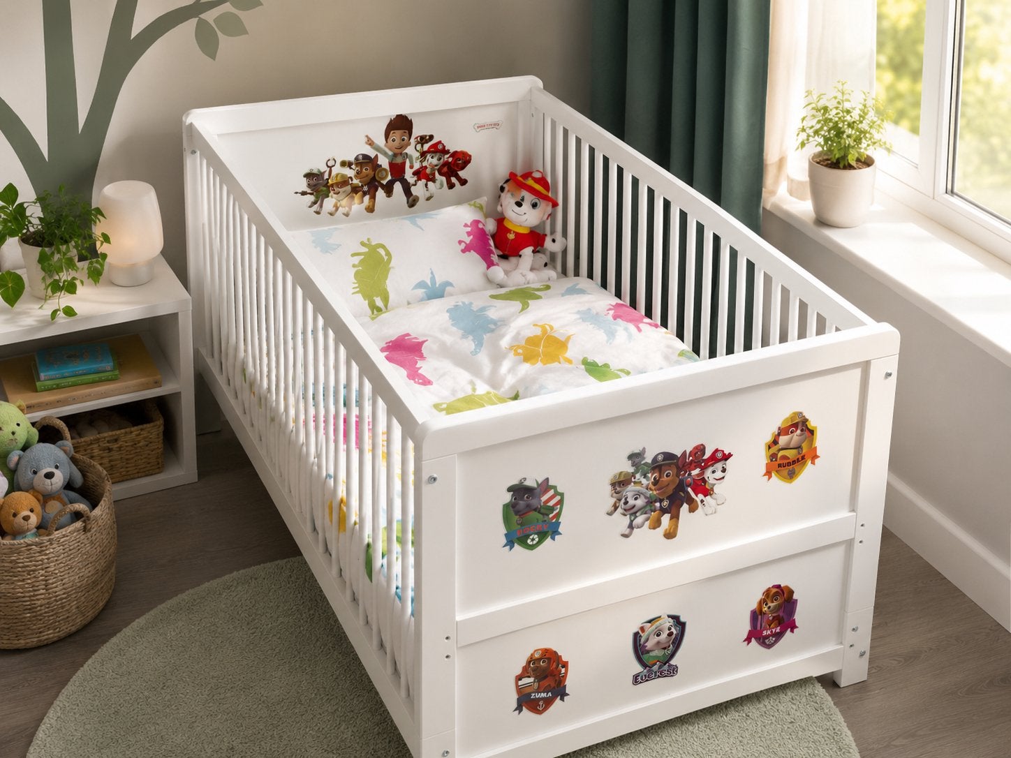 Paw Patrol Ledikant en Kinderbed 2-in-1, Ophalen of Verzenden, Zo goed als nieuw, Ledikant