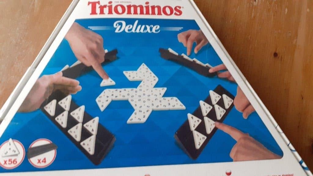 Triominos Deluxe - Goliath original, Ophalen of Verzenden, Nieuw, Goliath