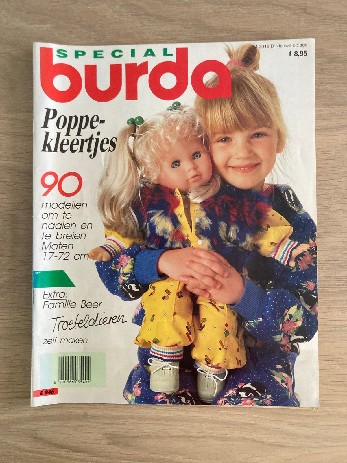 Burda Special Poppenkleertjes 1988 - Barbie & Beren, Overige typen, Kind, Zo goed als nieuw, Burda