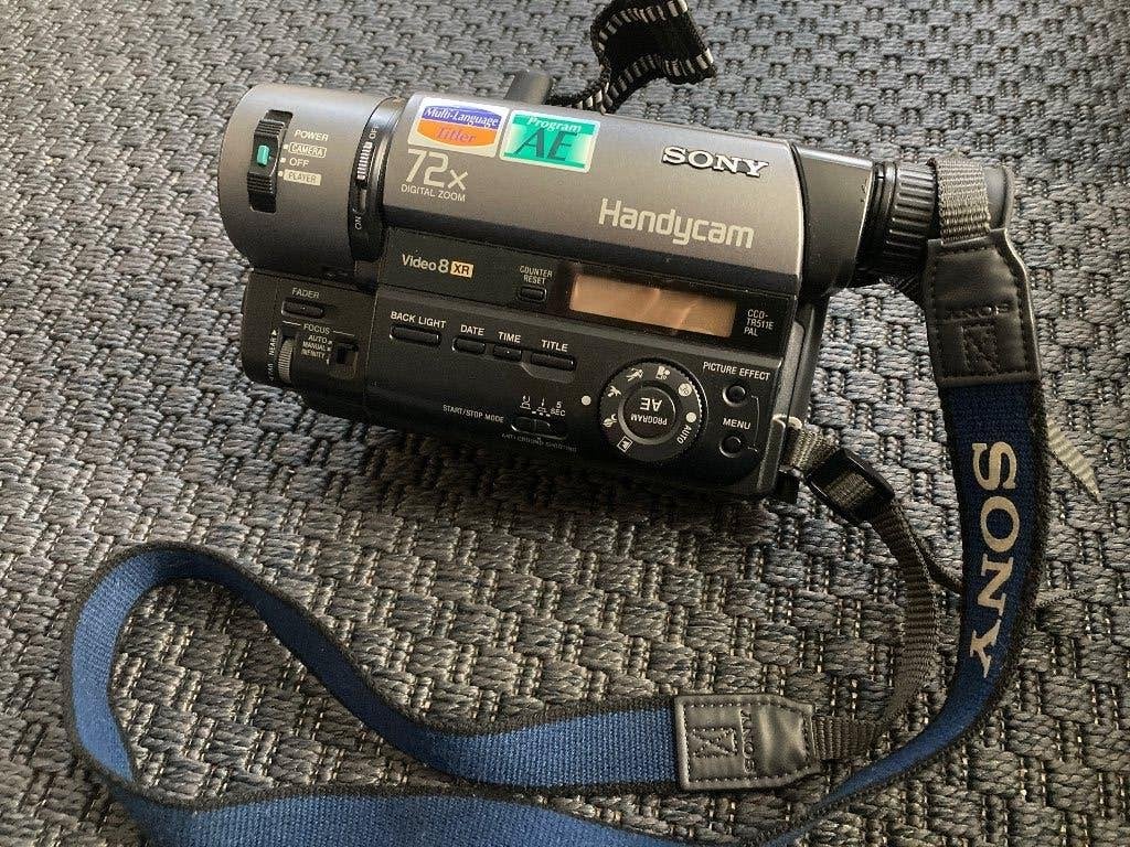 Sony Hi8 XR handycam, Ophalen, Hi 8, Camera
