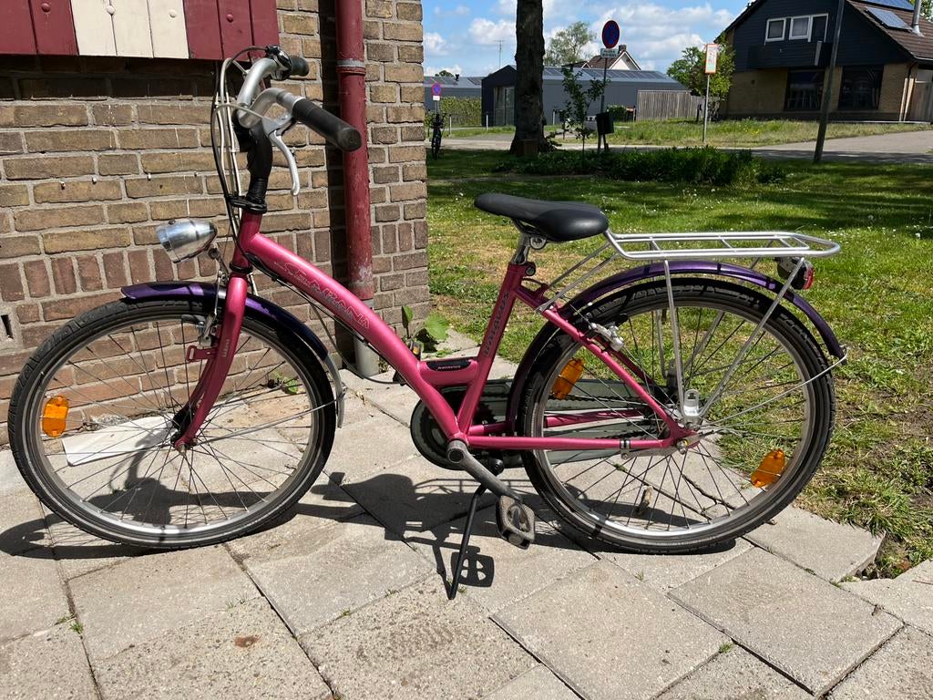 Fiets 24 inch, Fietsen en Brommers, Fietsen | Meisjes, Ophalen, Gebruikt, 24 inch