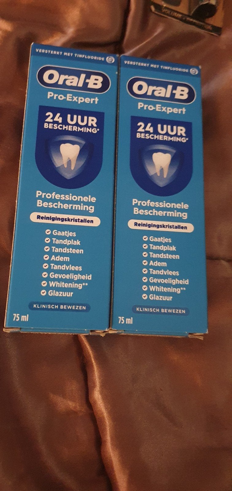 2oral b tandpasta, Verzenden, Nieuw, Tandpasta