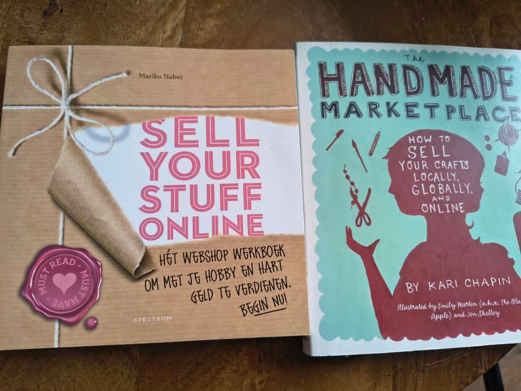 2x boek sell your stuff online+ the handmade marketplace, Ophalen of Verzenden, Gelezen