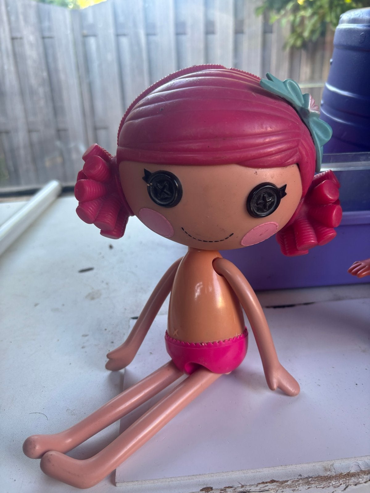 Lalaloopsy pop met roze haar en strik, Ophalen, Gebruikt, Overige typen