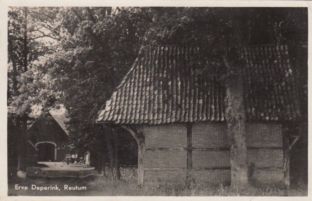 Reutum - Erve Deperink, Verzenden, 1920 tot 1940, Ongelopen, Overijssel