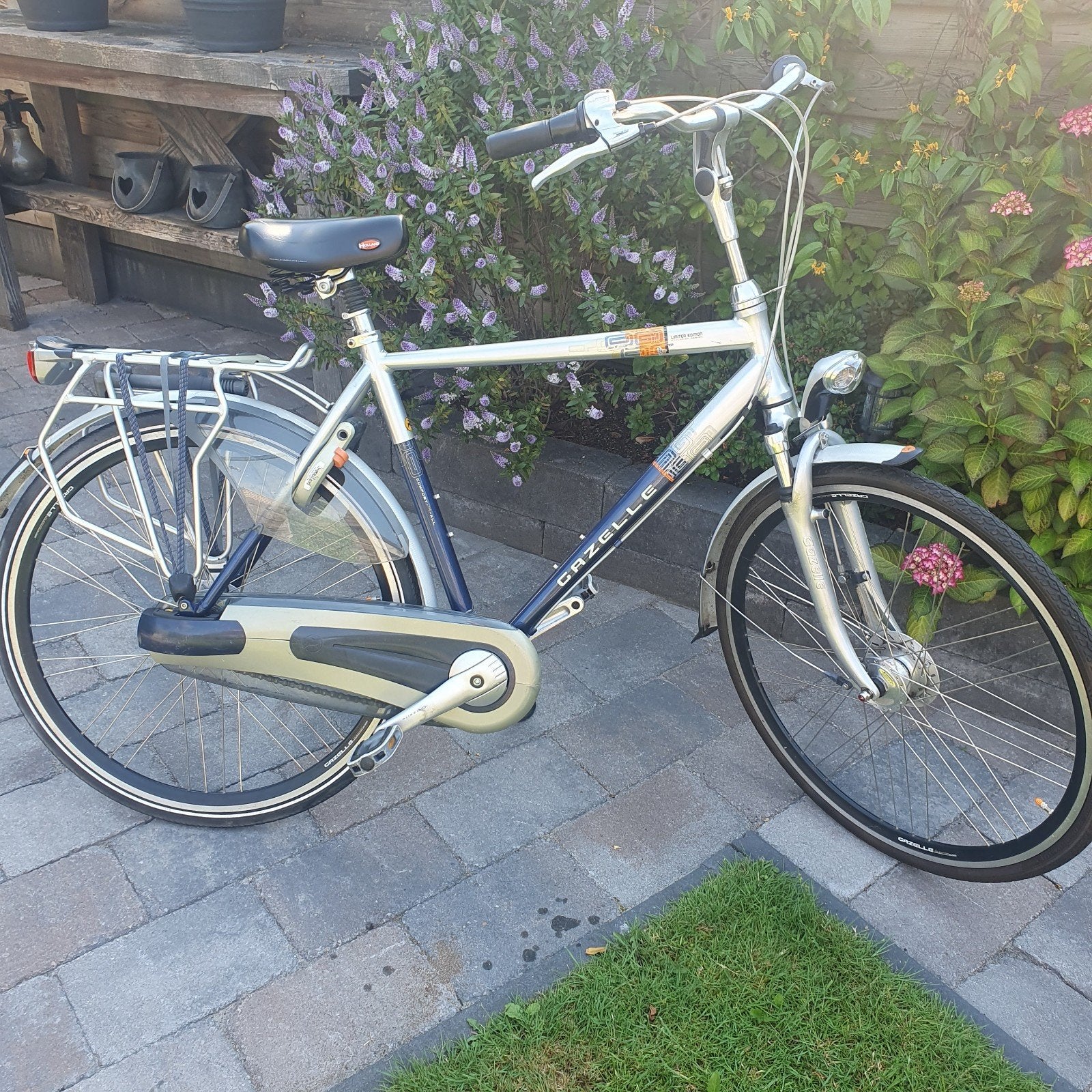 Heren fiets gazelle, Ophalen, Minder dan 10 versnellingen, Zo goed als nieuw, 57 tot 61 cm