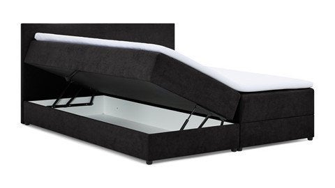 luxe kingsize boxspring met opbergruimte 200x200 beterbed, Ophalen of Verzenden, Zo goed als nieuw, Tweepersoons