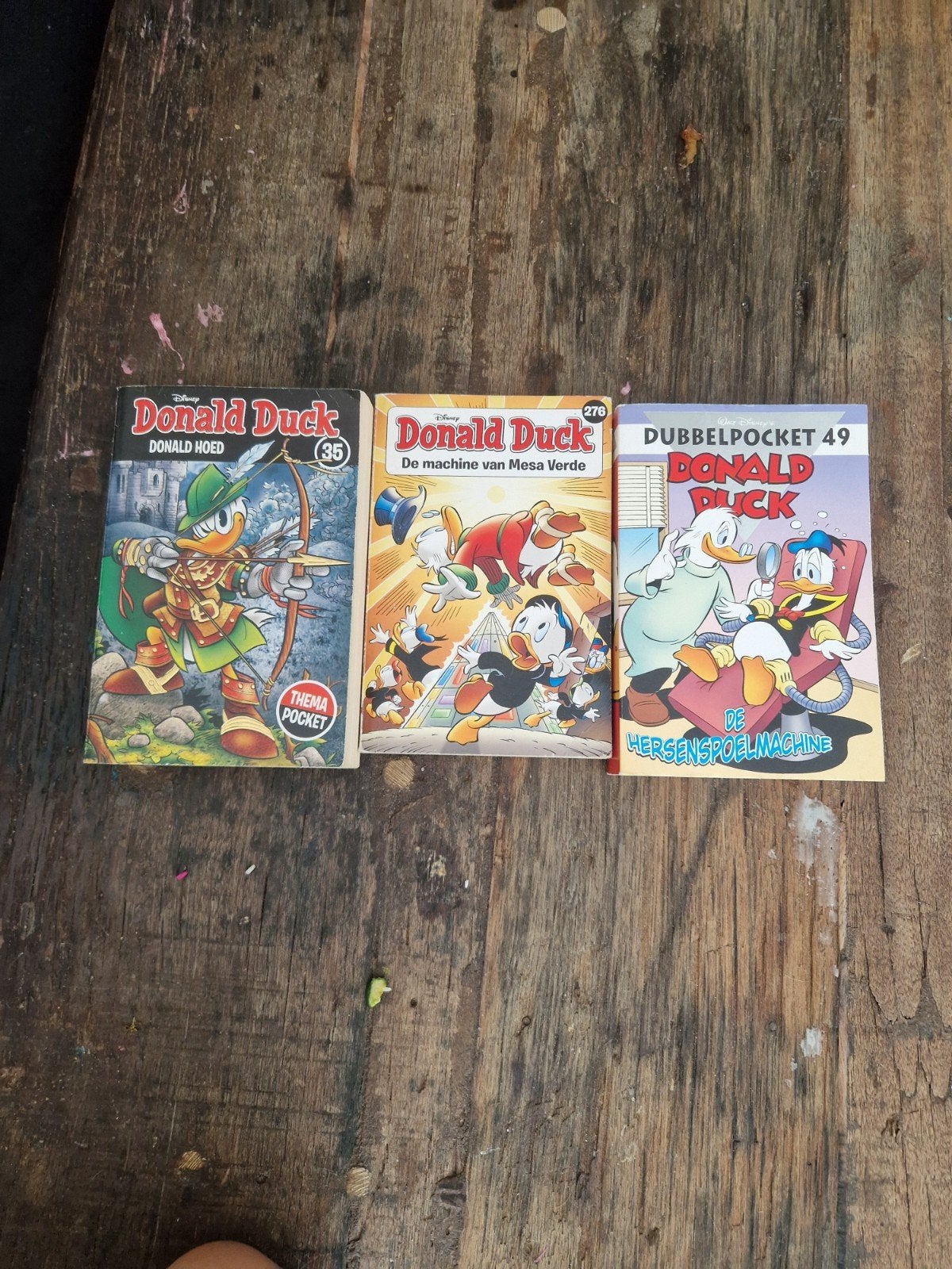 Kinder: Donald Duck, Ninja Kid, Je bent Super Jan en me, Ophalen of Verzenden, Gelezen, Diverse auteurs (o.a. Walt Disney, Anh Do, Harmen van Straaten)