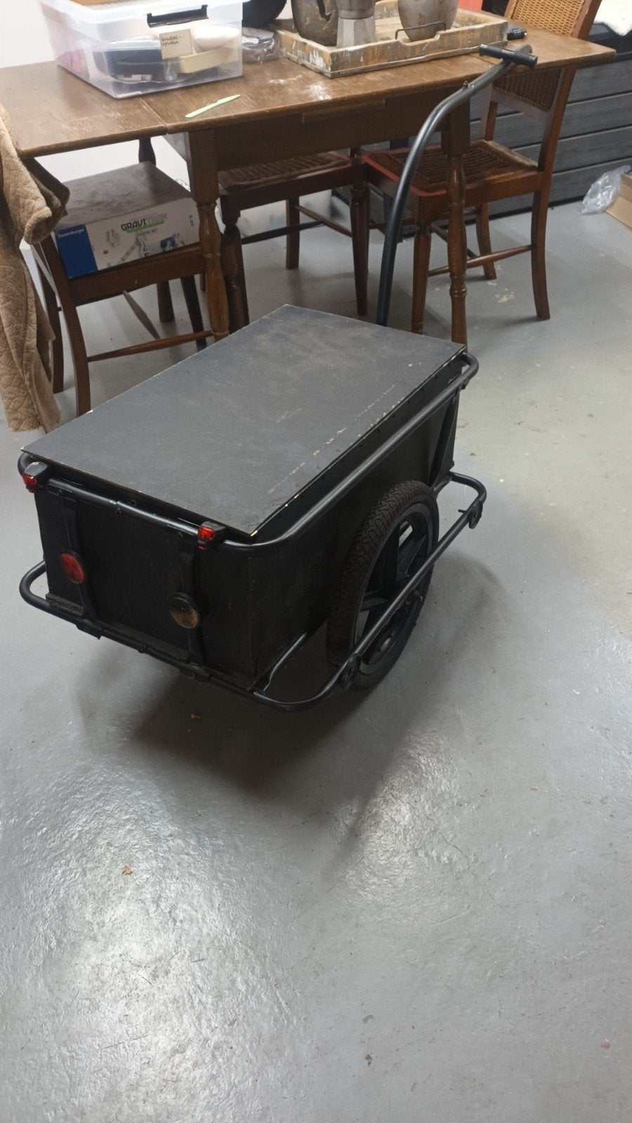 fietsaanhanger fietskar- Ideaal voor krantenwijk  bagage en, Ophalen, Gebruikt, Bagagekar, 40 tot 60 kg