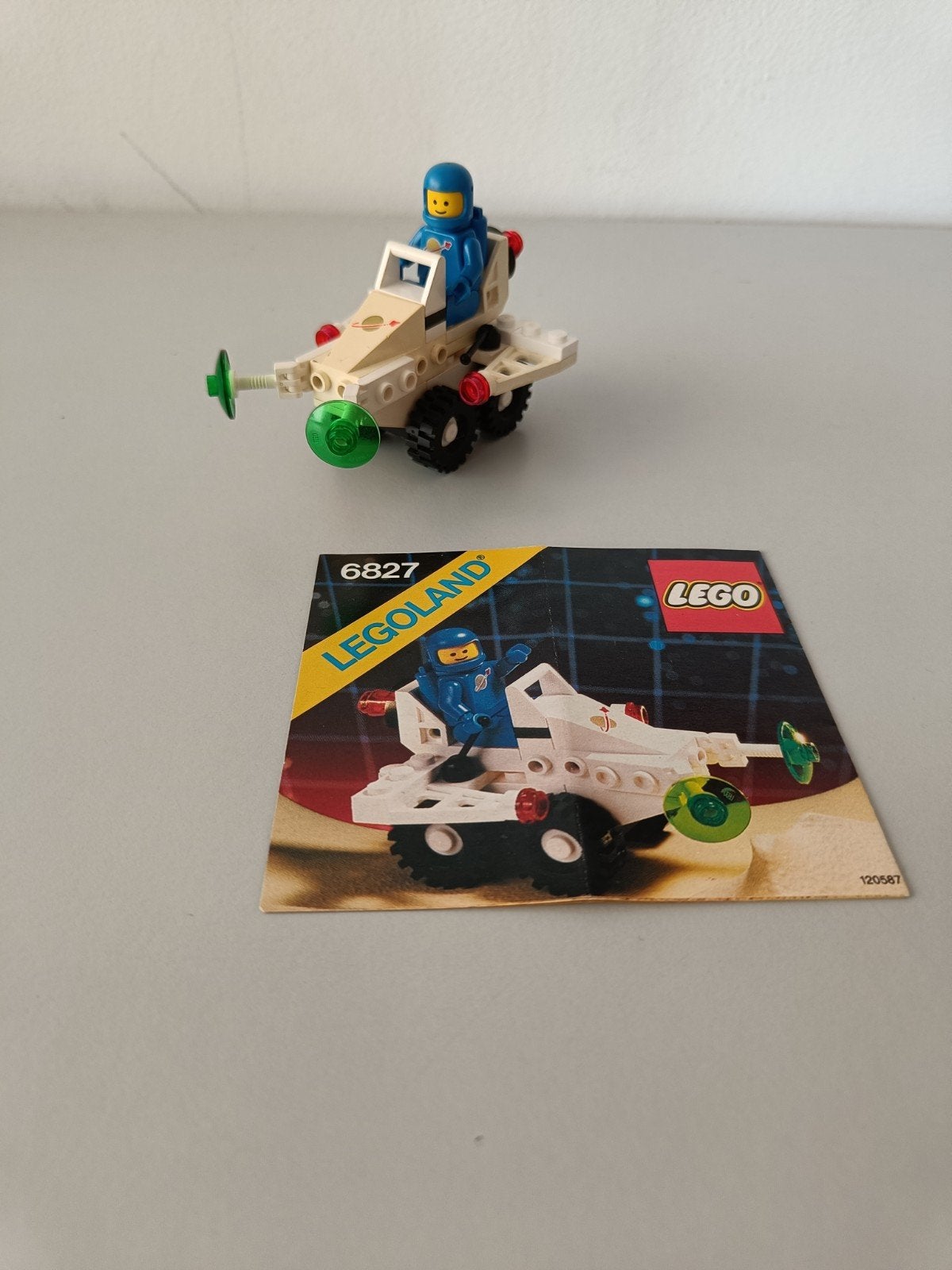 Lego Classic Space 6827 Strata Scooter uit 1987, Gebruikt, Lego, Ophalen of Verzenden, Space