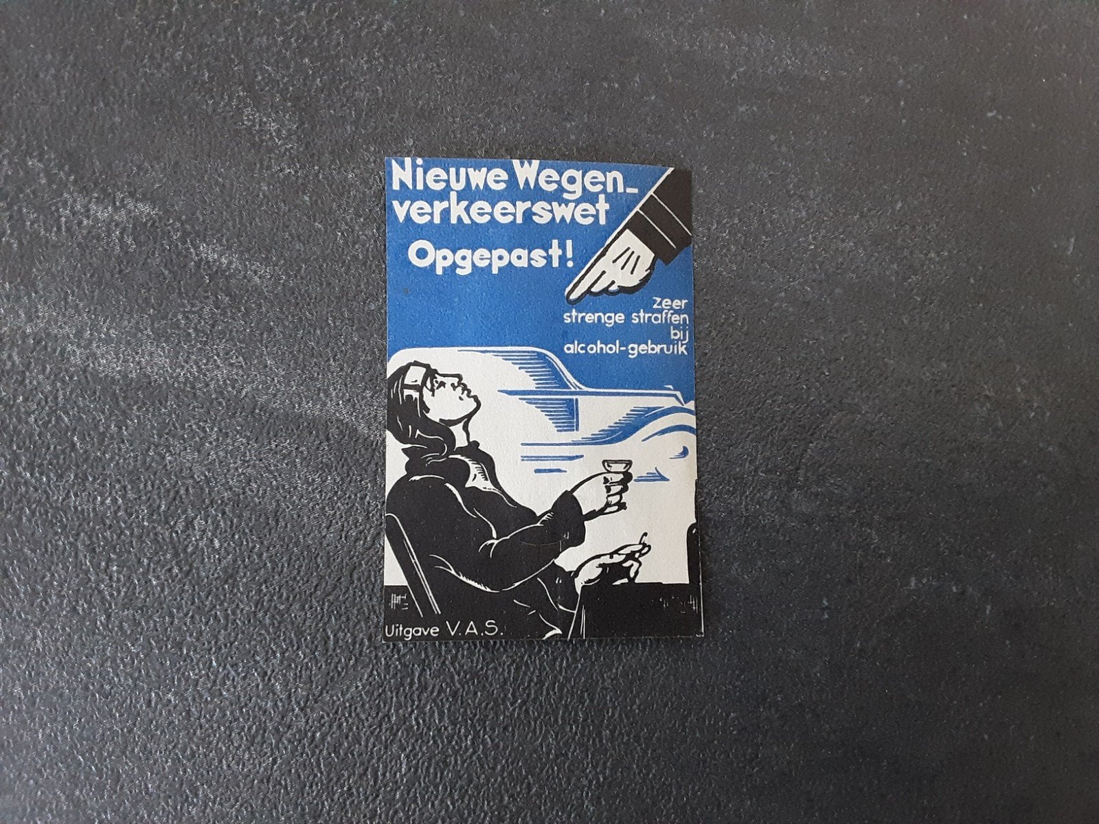 Sluitzegel anti alcohol Nieuwe Wegen Verkeerswet, Verzamelen, Ophalen of Verzenden, Nieuw