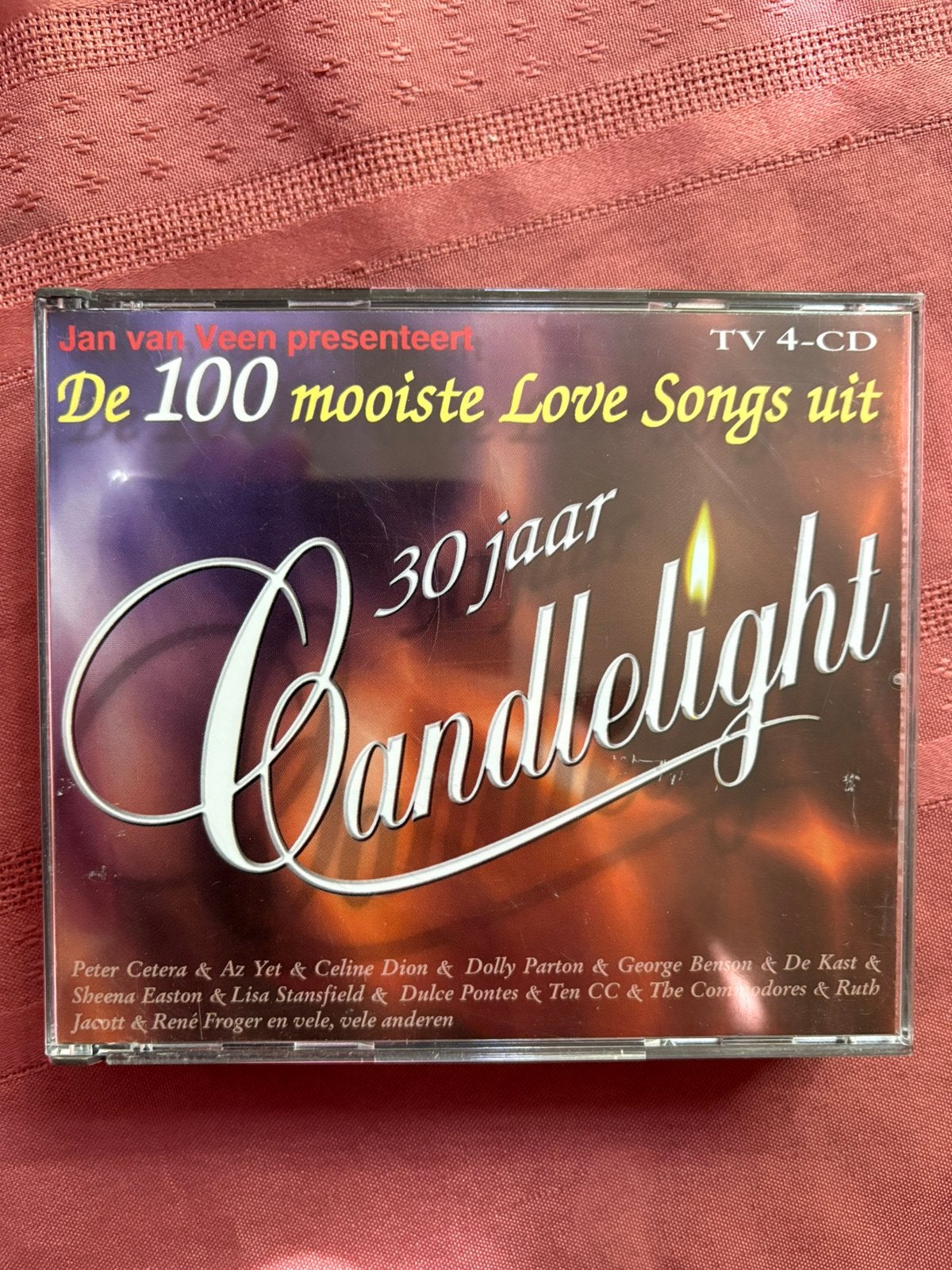 Jan van Veen presenteert 30 Jaar Candlelight  4cd-box, Verzenden, Gebruikt, Pop, Verzamelalbum