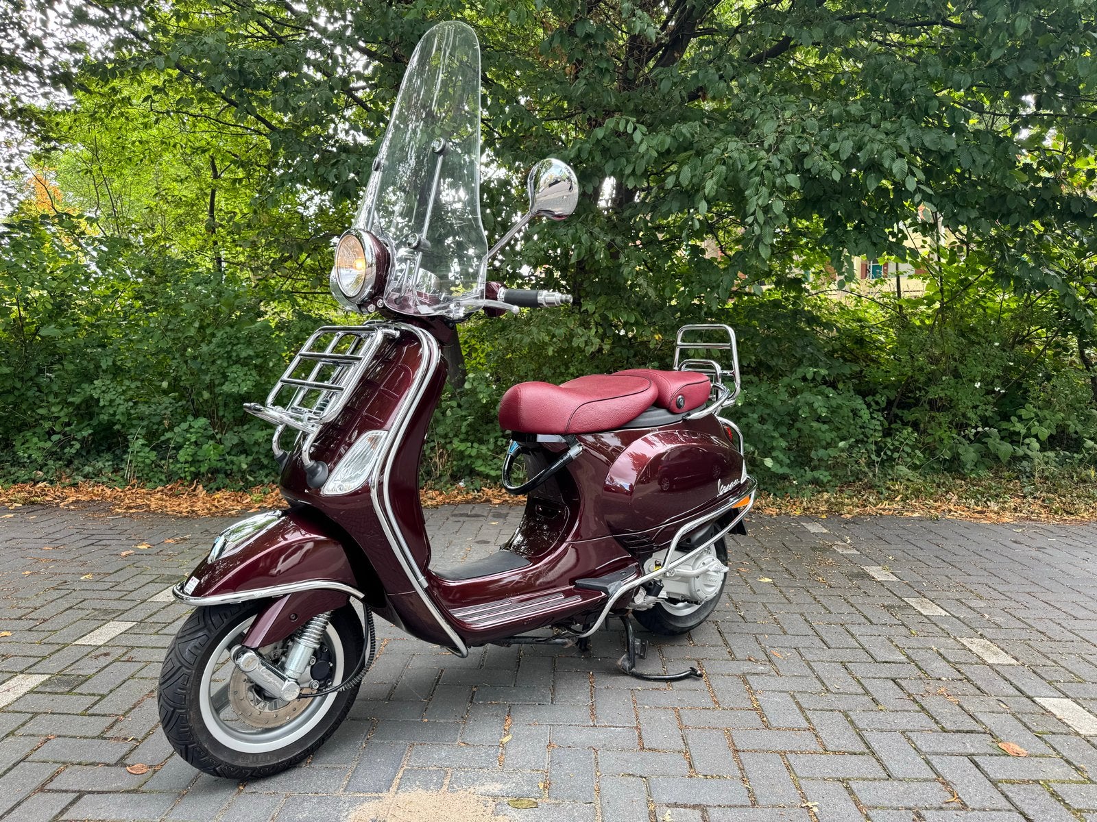 Vespa LXV 50 Vie della Moda - Bordeaux Rood LX S, Fietsen en Brommers, Scooters | Vespa, Ophalen, Gebruikt, 49 cc, Vespa LXV