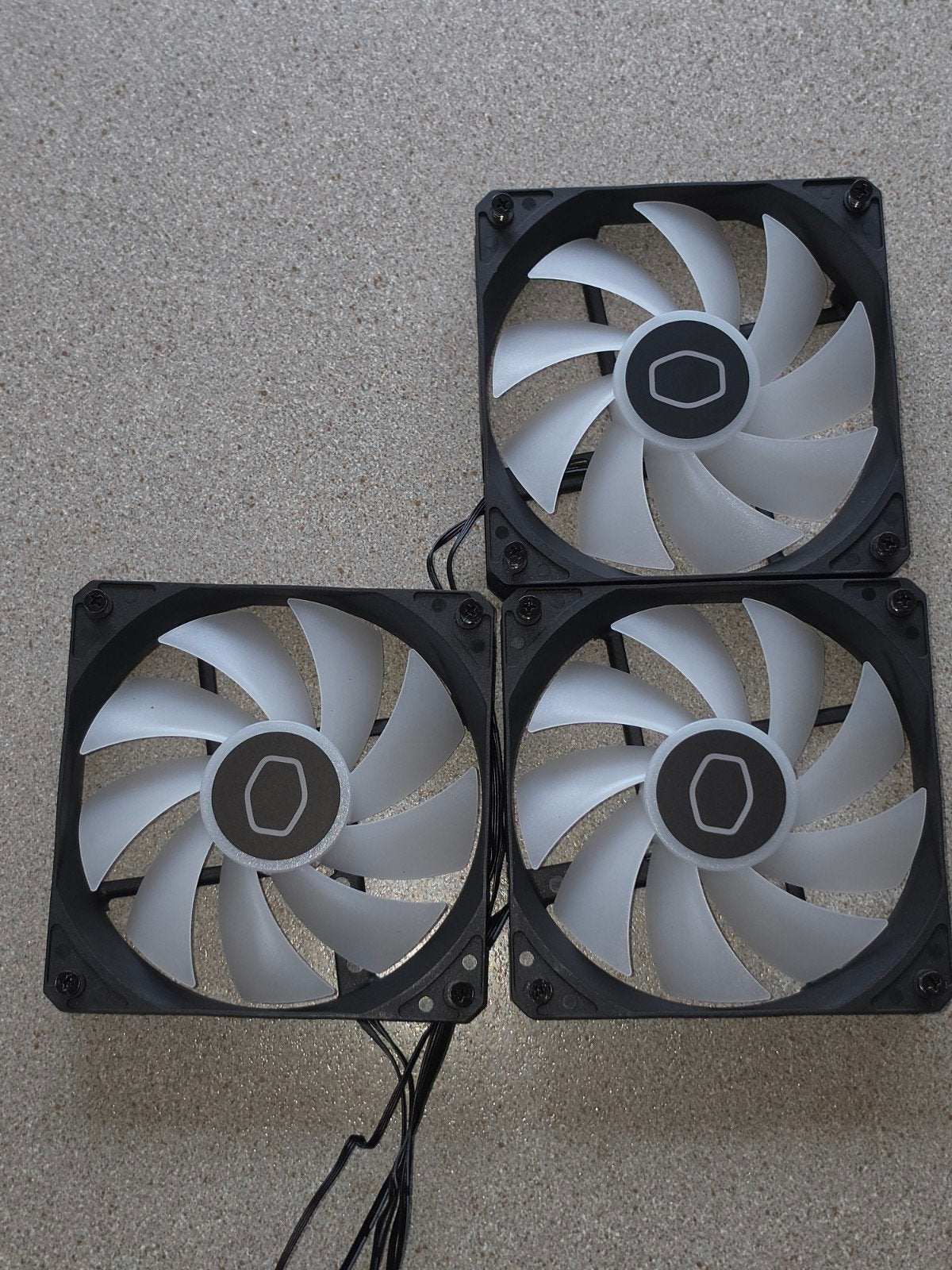 Cooler Master CF120A ARGB ventilatoren (3 stuks), Ophalen of Verzenden, Zo goed als nieuw, Luchtkoeling