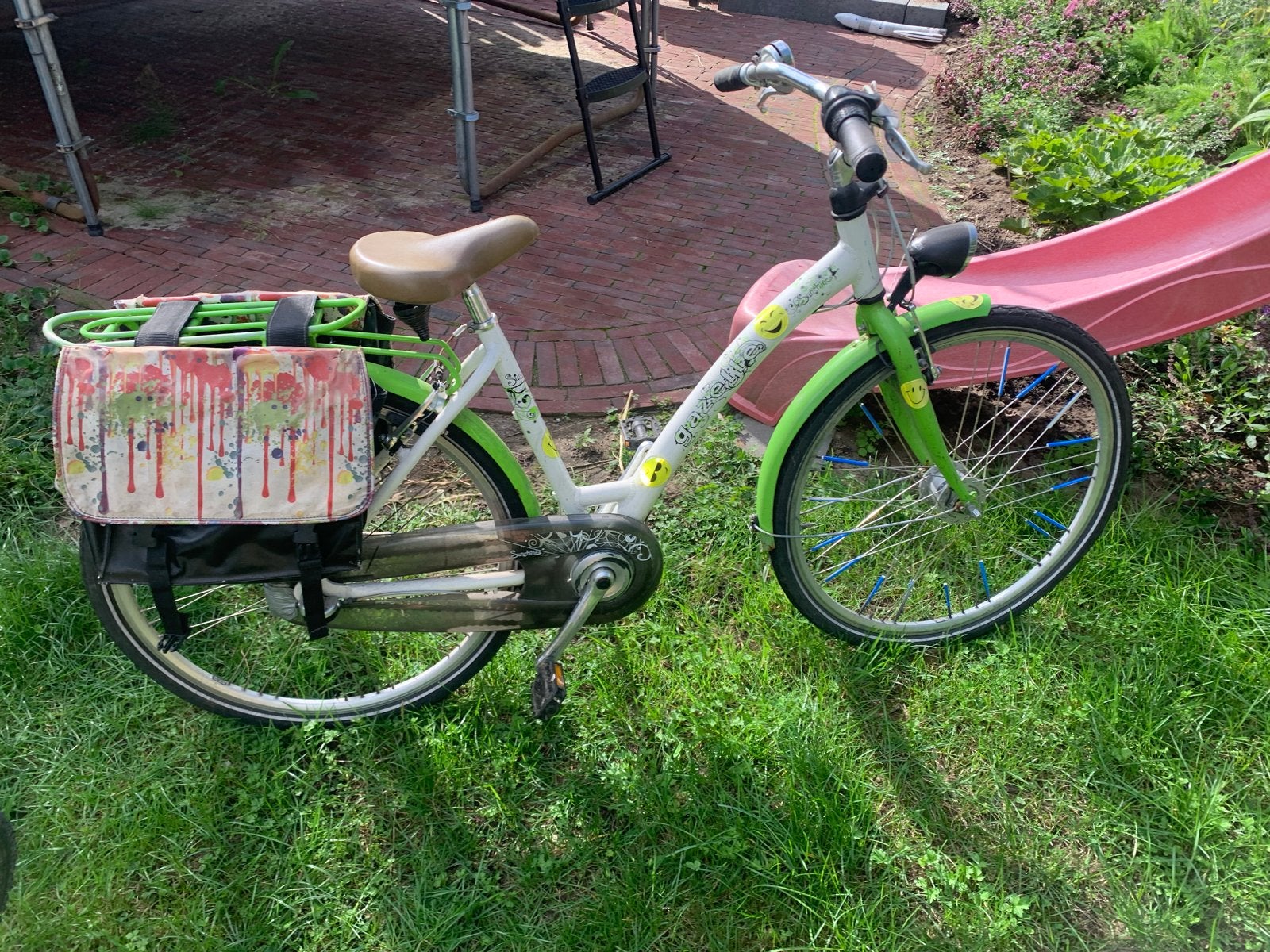 Gazelle kinderfiets - 20 inch - Gebruikt, Ophalen, Gebruikt, Terugtraprem, 20 inch of meer
