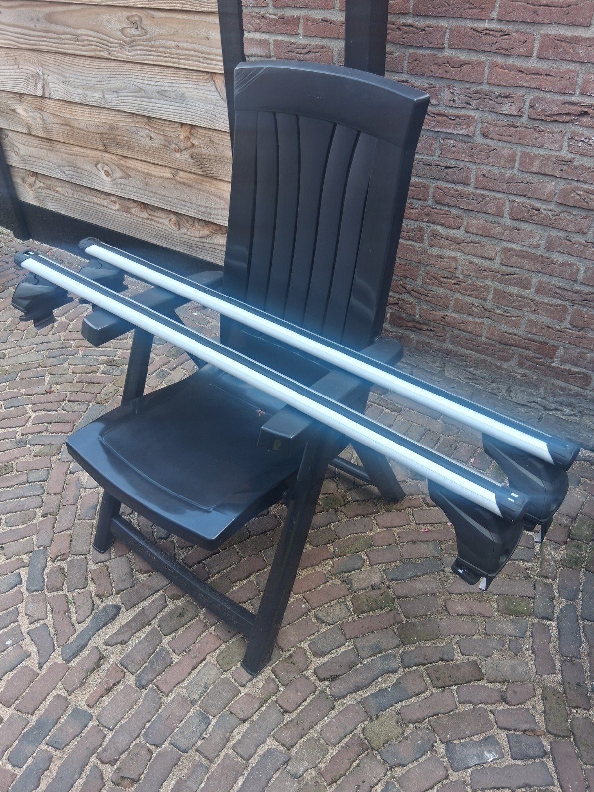 Te koop G3 aluminium dakdragers., Auto diversen, Dakdragers, Ophalen, Zo goed als nieuw