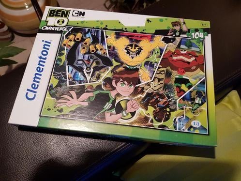 Puzzel van Clementoni van BEN, 104 stukjes., Kinderen en Baby's, Speelgoed | Kinderpuzzels, Zo goed als nieuw, Ophalen of Verzenden