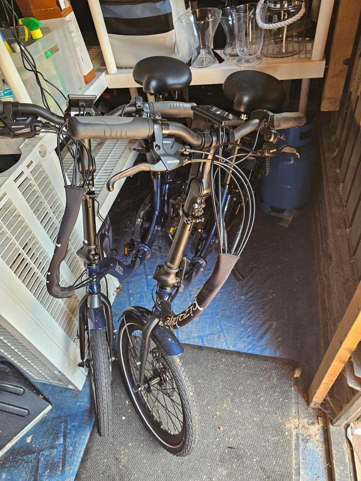 Electrische vouwfietsen 2 gelijke beide met defect, Minder dan 47 cm, Ophalen