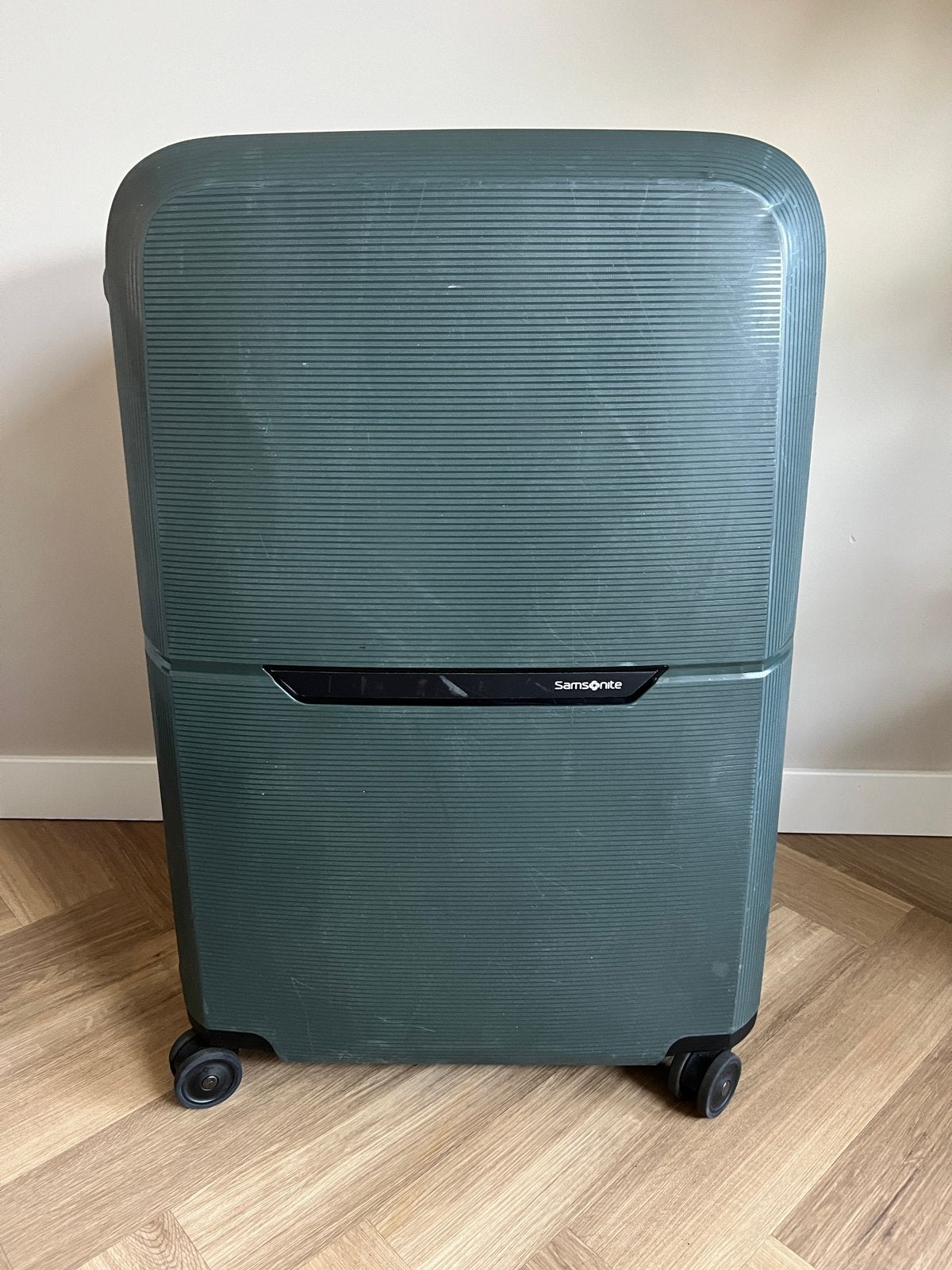 Samsonite Magnum Eco Spinner 81, Ophalen, 30 cm of meer, 80 cm of meer, Zo goed als nieuw