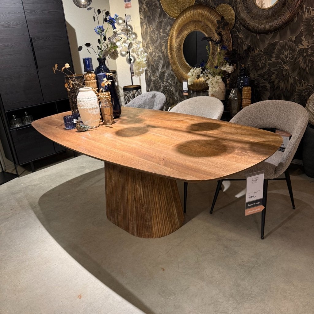 Eettafel Wendy - Deens Ovaal - 215cm - Pronto Wonen, Niet ingevuld, Niet ingevuld, Niet ingevuld