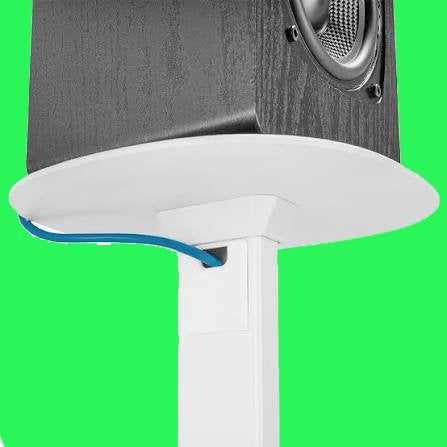 Speaker Standaard Universele Metaal wit traploos 71 - 115 cm, Zo goed als nieuw, Geschikt voor surround/home cinema, Minder dan 60 watt