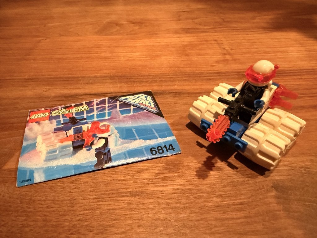 Lego 6814 - Ice Planet - Ice Tunnelator, Compleet, Gebruikt, Overige thema's, Lego