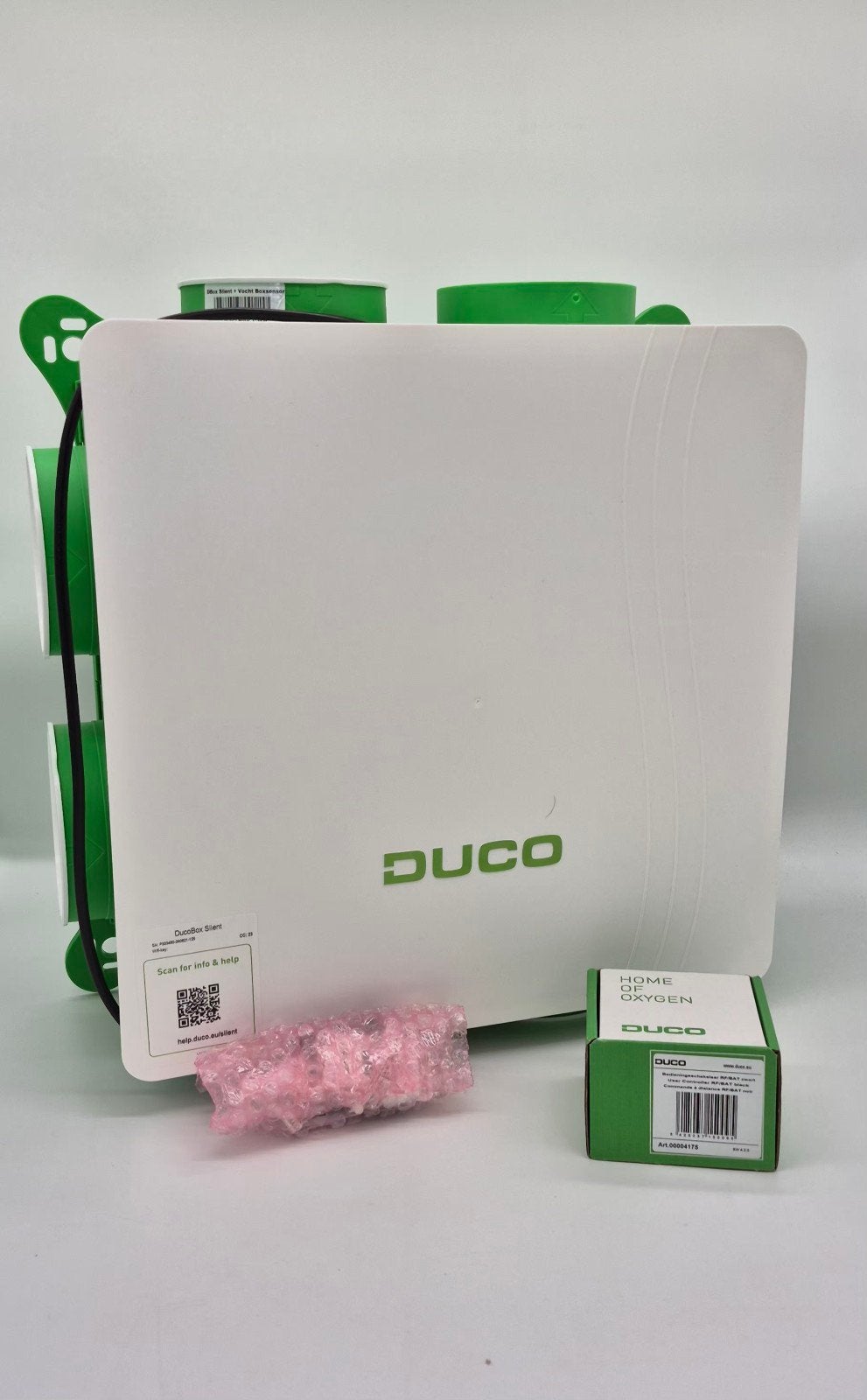 Ducobox silent all in one incl.  bediening en extra's, Doe-het-zelf en Verbouw, Ophalen of Verzenden, Nieuw, Afzuiger
