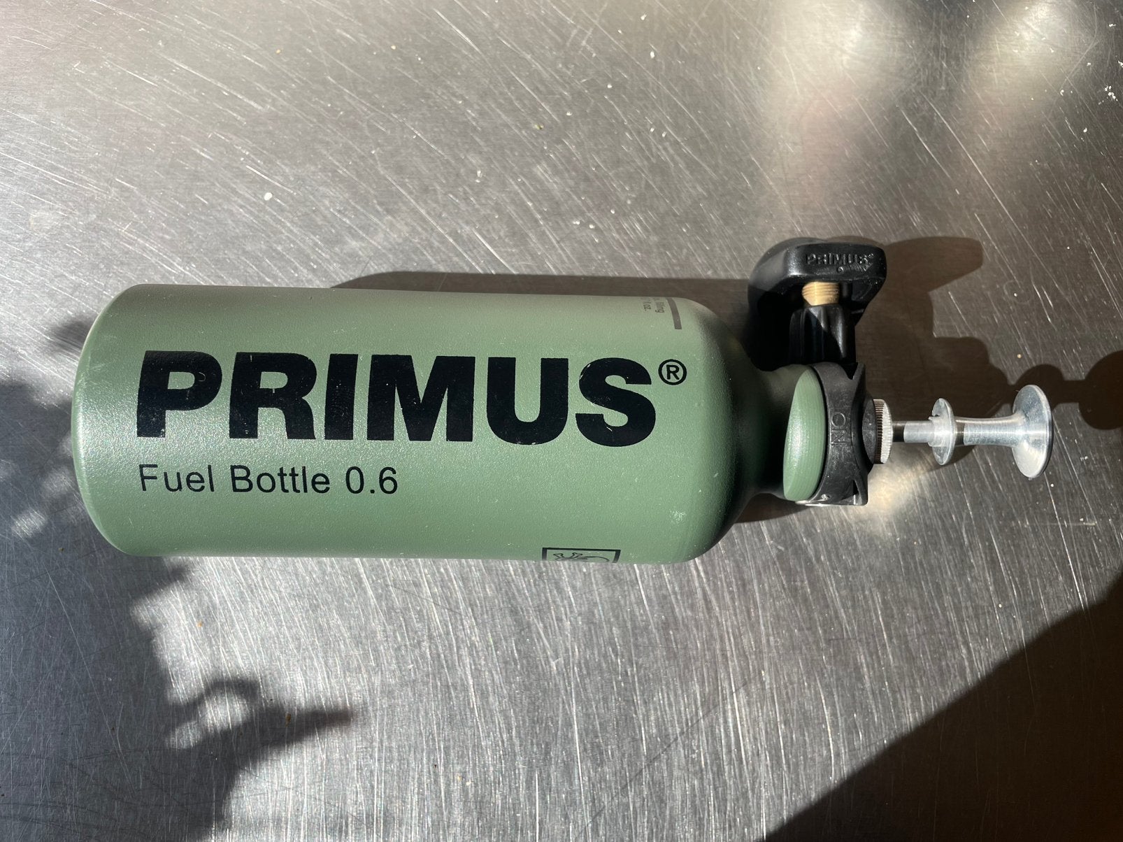 Primus brandstoffles incl pomp en fuel, Ophalen, Zo goed als nieuw