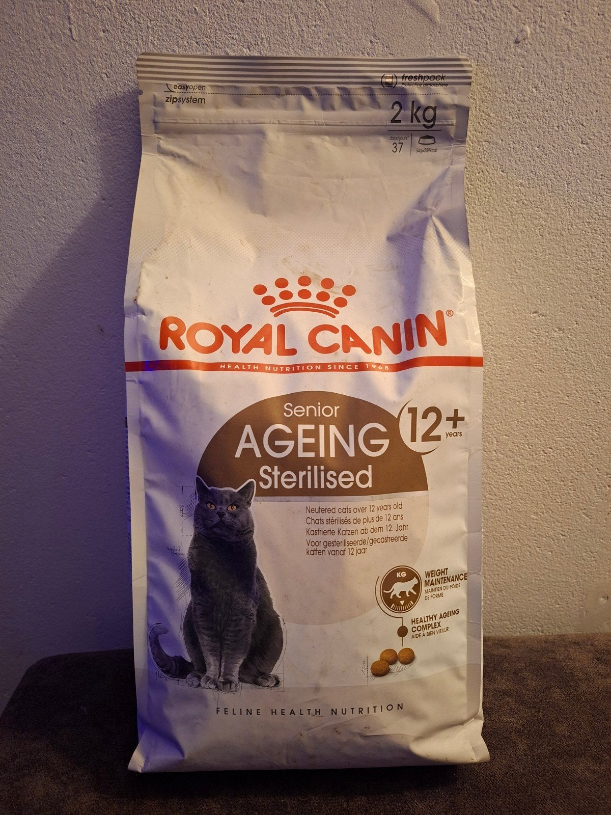 Royal Canin Senior Ageing 12 plus Nieuw 2KG, Dieren en Toebehoren, Ophalen of Verzenden, Kat