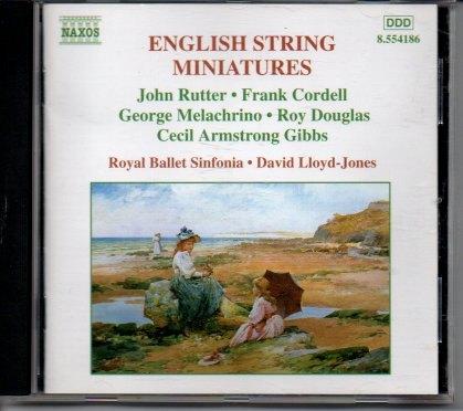 English String Miniatures - Royal Ballet Sinfonia CD, Cd's en Dvd's, Cd's | Klassiek, Zo goed als nieuw, Orkest of Ballet, Romantiek