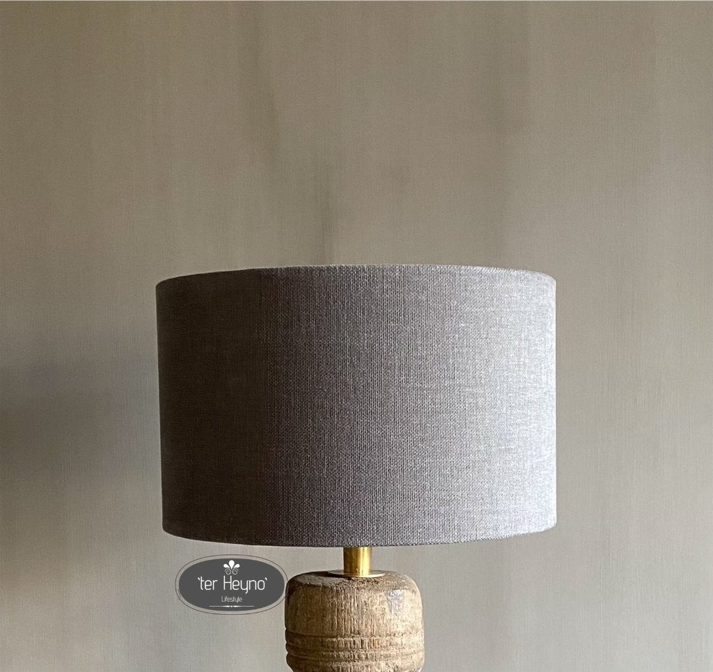 Lampenkap Polo Elephant 20cm Aura Peeperkorn kap stoer sober, Verzenden, Rond, Nieuw, 20 cm