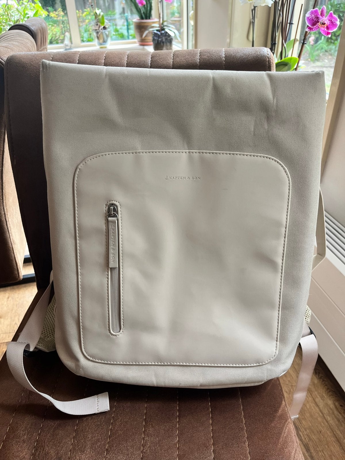 Kapten & Son rugzak OSBY - Beige, 25 tot 40 cm, Ophalen of Verzenden, Zo goed als nieuw, Overige merken