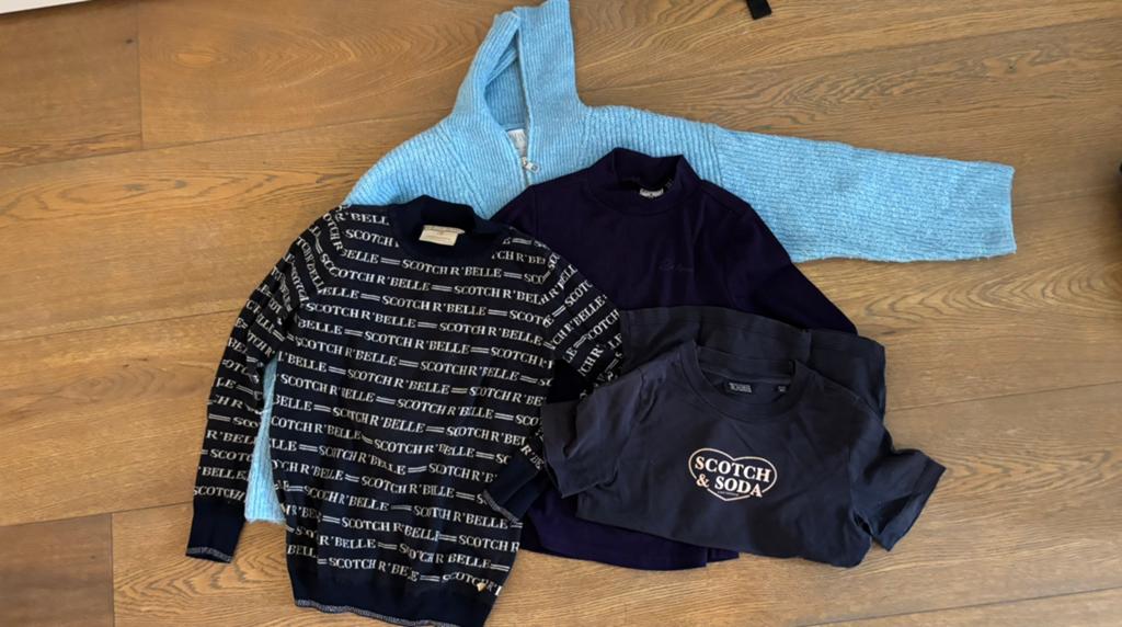 Truien van retour, scotch en soda en zara maat 140, Kinderen en Baby's, Kinderkleding | Maat 140, Ophalen of Verzenden, Gebruikt