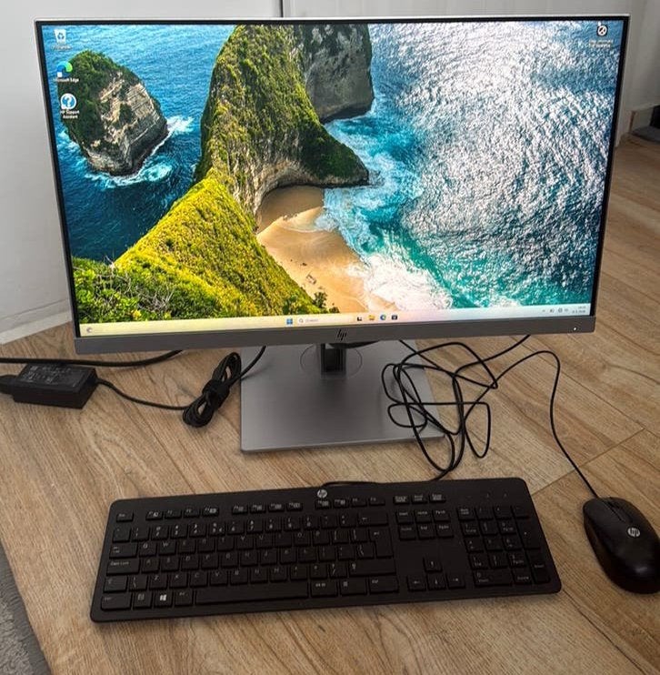 HP ProDesk 400 G5 met 24 inch monitor i5-9500T/256GB/8GB/W11, Ophalen, 256 GB, 2 tot 3 Ghz, Met monitor