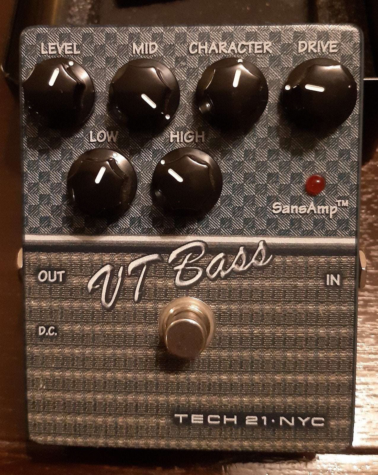Tech21 VT Bass pedaal, Ophalen of Verzenden, Zo goed als nieuw, Distortion, Overdrive of Fuzz