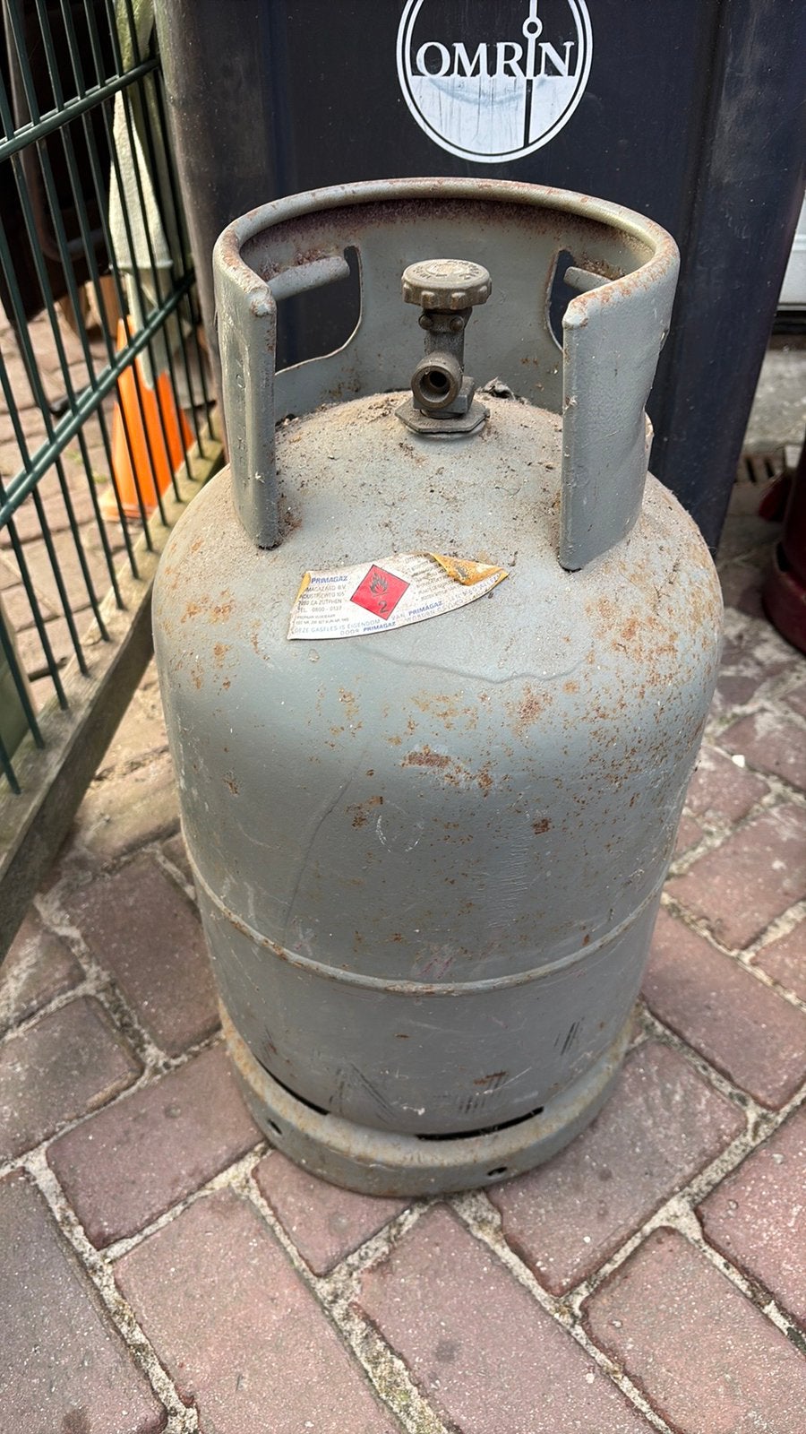Primagas gasfles, Ophalen, Zo goed als nieuw