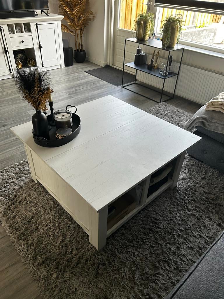 Salontafel van Home Affaire, Ophalen, Gebruikt, 50 tot 100 cm, Vierkant