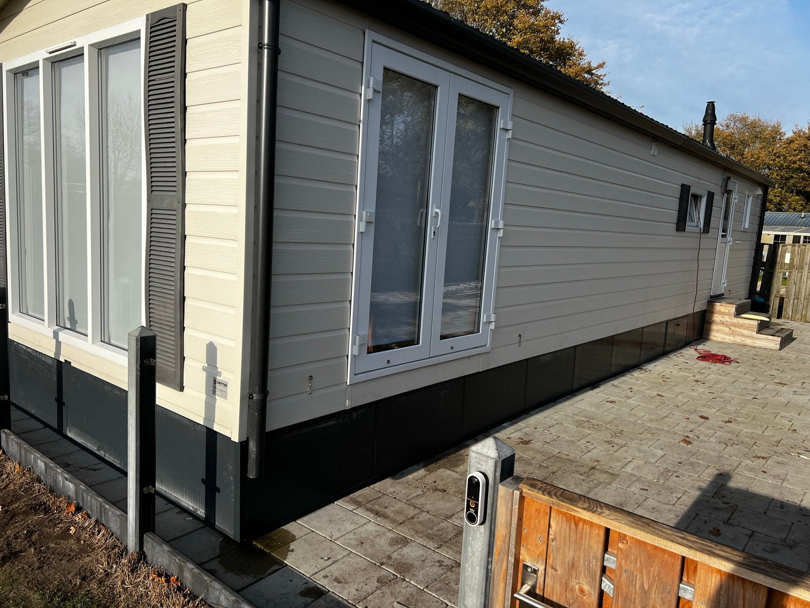 Geisoleerde wandpanelen 40mm - Antraciet/Wit, Doe-het-zelf en Verbouw, Platen en Panelen, Ophalen, Nieuw, Overige materialen, 20 tot 50 mm