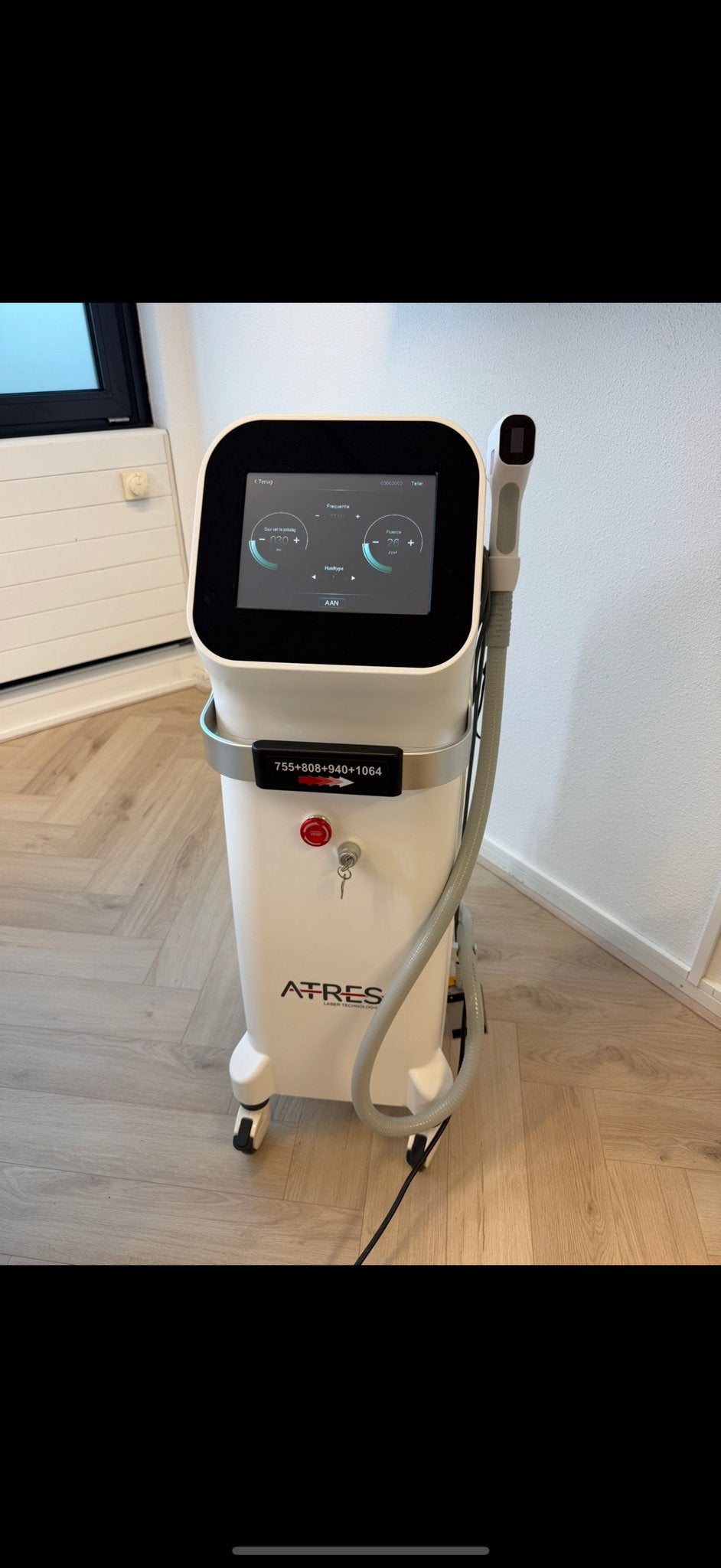 Professionele High-Power Diode Laser 4 Wave ICE, Ophalen