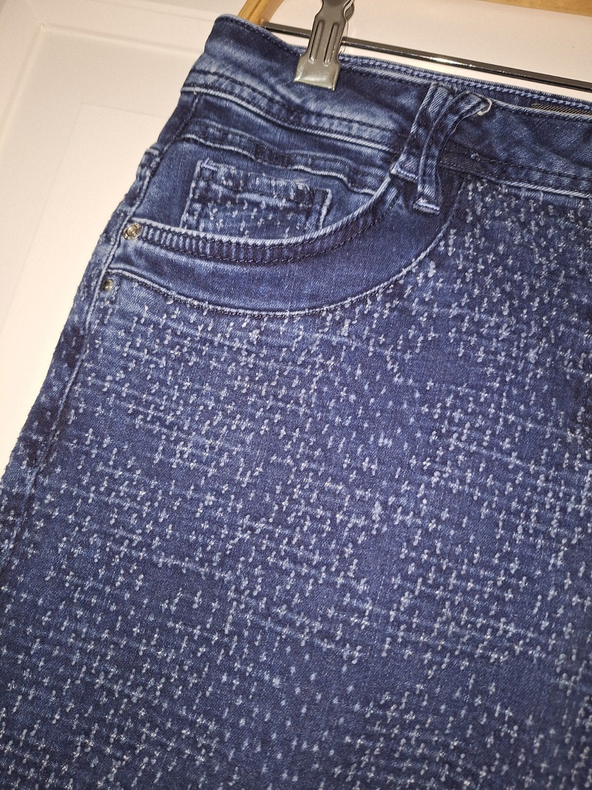 Broek Cecil mt 44 46, Blauw, Maat 46/48 (XL) of groter, Ophalen of Verzenden, Zo goed als nieuw