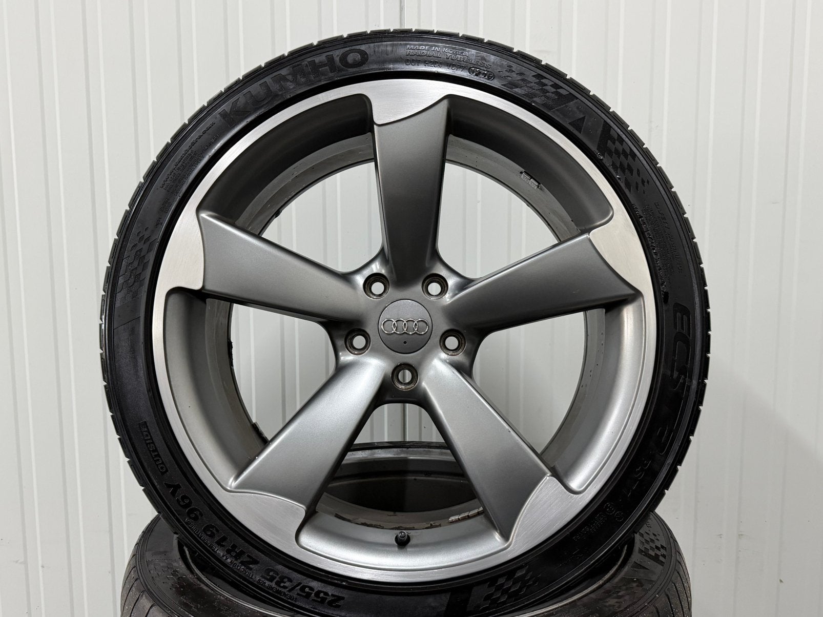 19” INCH AUDI ROTOR ROTORS A4 A5 A6 2-Tone Zomer 5x112, 19 inch, Banden en Velgen, Ophalen of Verzenden, 235 mm