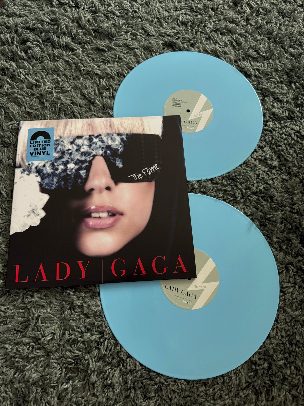 Lady Gaga - The Fame (Limited Edition Blauw Vinyl Reissue), Pop, Colored vinyl, Ophalen of Verzenden, Zo goed als nieuw