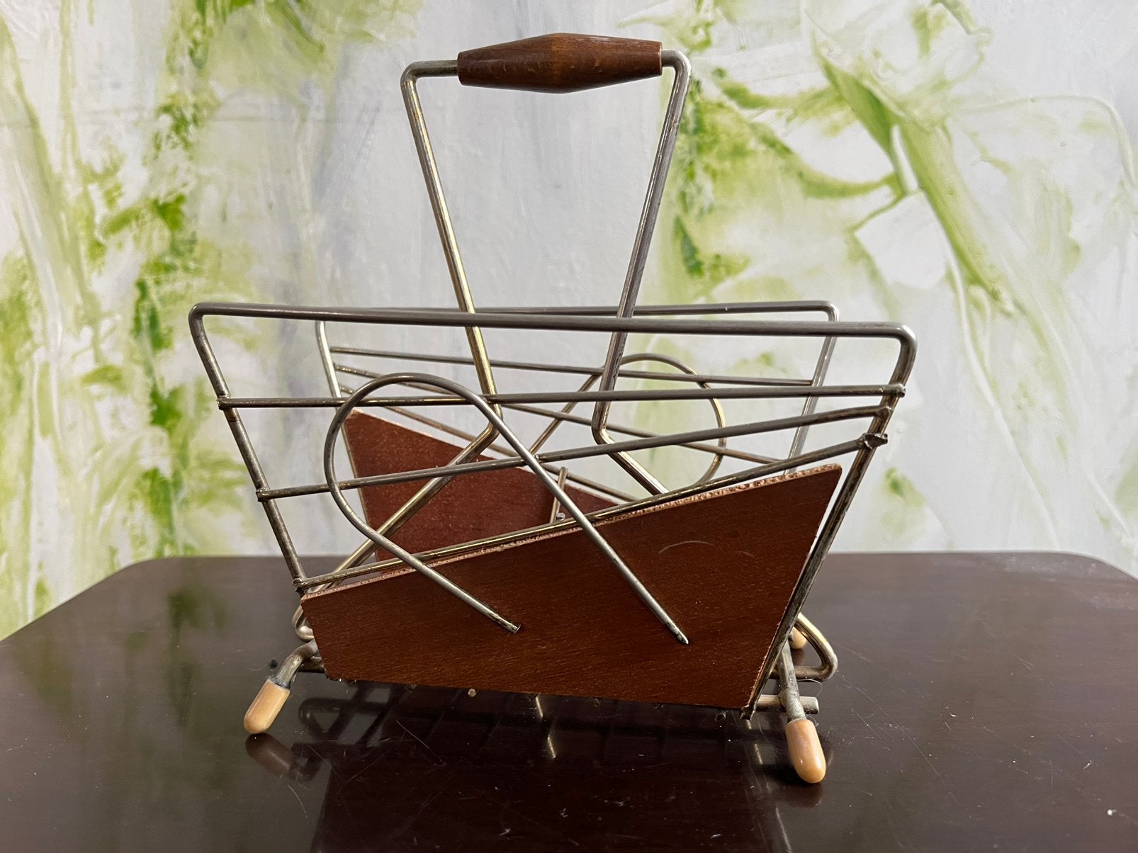 Retro brieven standaard, Huis en Inrichting, Woonaccessoires | Krantenbakken en Lectuurbakken, Ophalen of Verzenden, Zo goed als nieuw