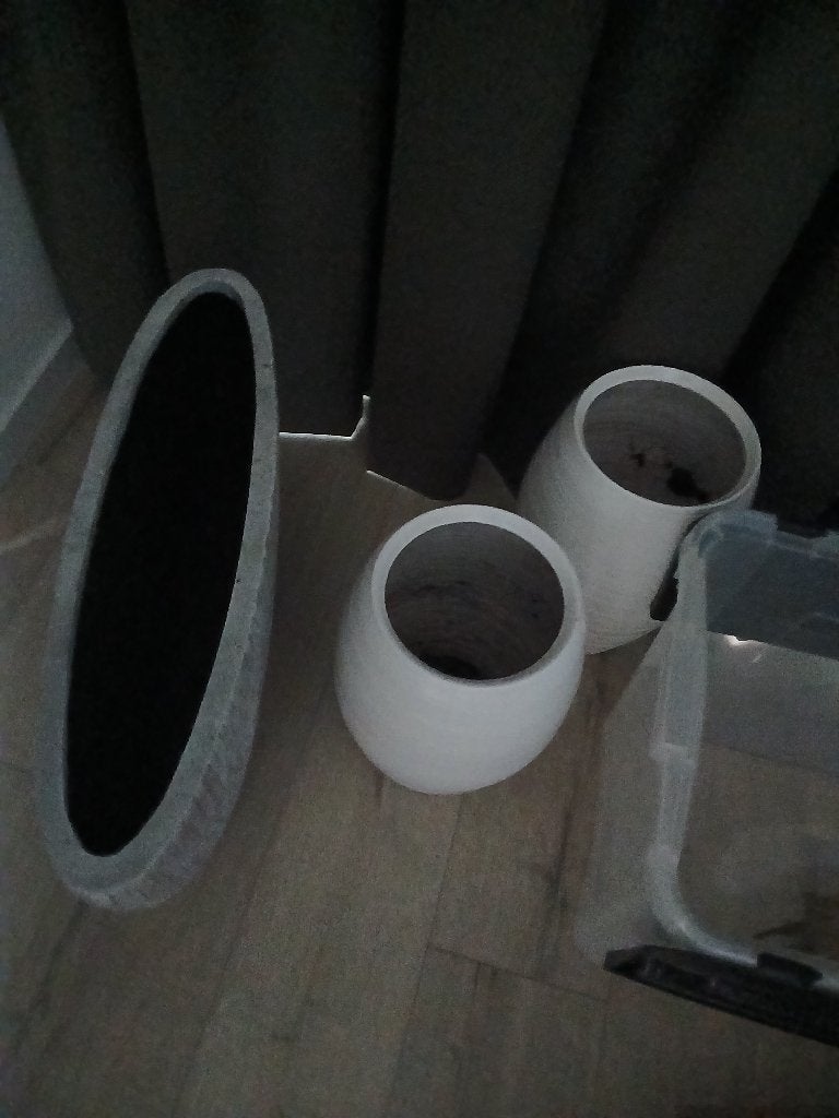 Bloempot, Tuin en Terras, Ophalen, Gebruikt, 40 cm of meer, Rond