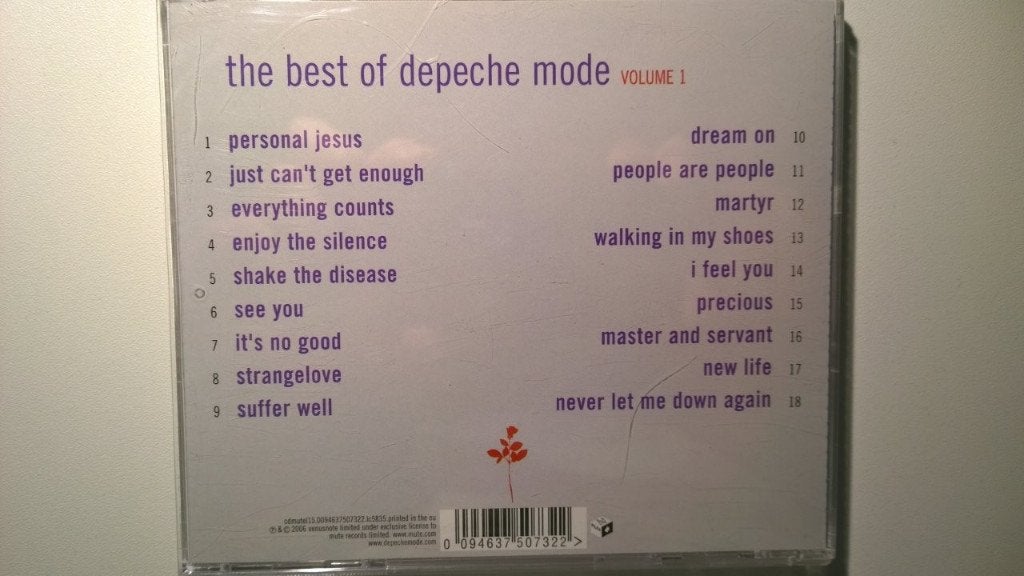 Depeche Mode - The Best Of (Volume 1), Ophalen of Verzenden, Zo goed als nieuw