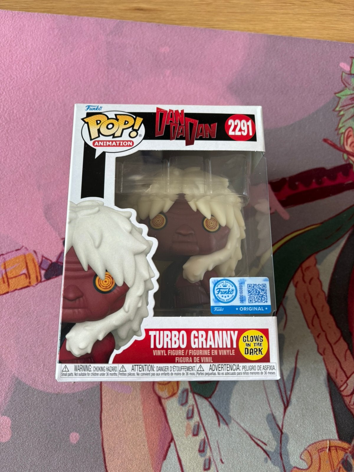 Dandadan 2291 Funko Pop! Turbo Granny Glow in the Dark, Verzamelen, Funko Europe, Ophalen of Verzenden, Zo goed als nieuw, 4th floor, 1 Queen Caroline St, London W6 9YN, Verenigd Koninkrijk