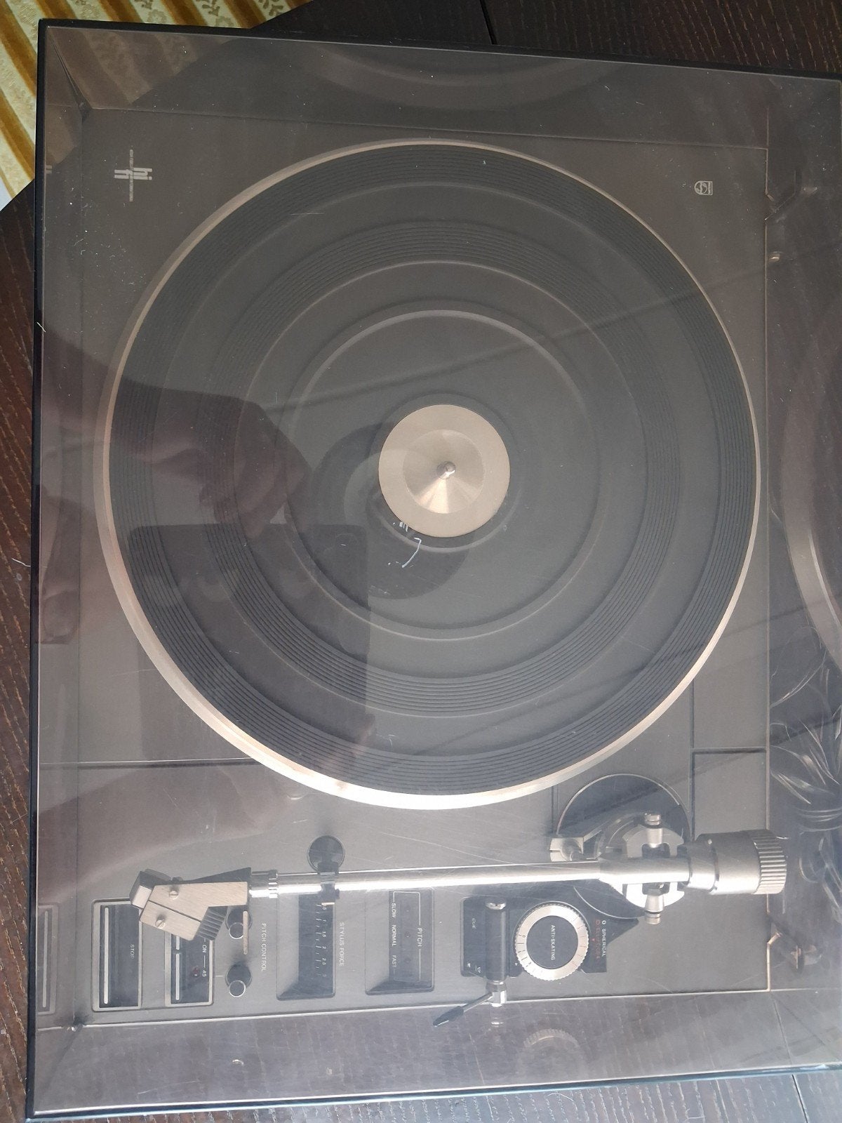 Philips 867 Direct Control Platenspeler, Ophalen, Philips, Gebruikt, Pitch-regelaar