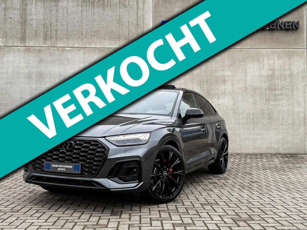 Audi Q5 Sportback 55TFSI e 367pk Quattro Competition S Editi, Automaat, Gebruikt, Zwart, 4 cilinders